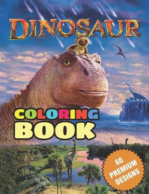 Book cover for Dinosaure Coloring Book