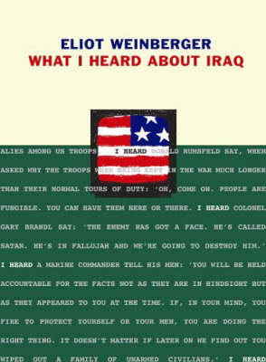 Book cover for What I Heard About Iraq