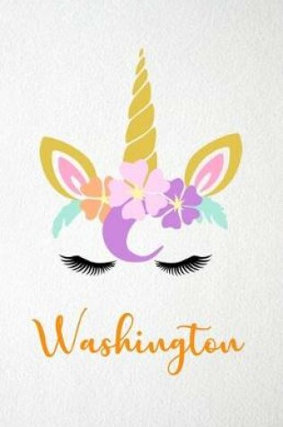 Cover of Washington A5 Lined Notebook 110 Pages