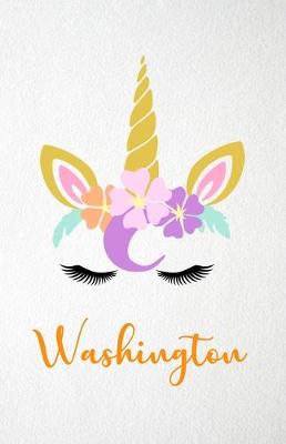 Book cover for Washington A5 Lined Notebook 110 Pages