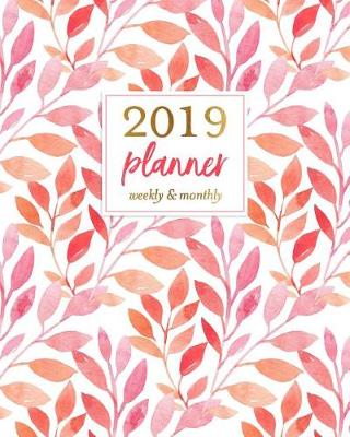 Book cover for 2019 Planner Weekly & Monthly