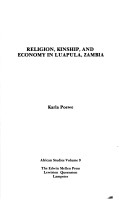 Book cover for Religion, Kinship and Economy in Luapula, Zambia