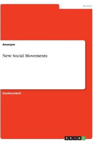 Cover of New Social Movements