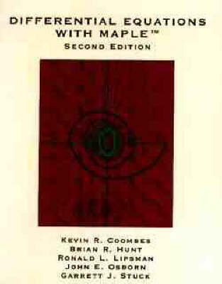Book cover for Differential Equations with Maple