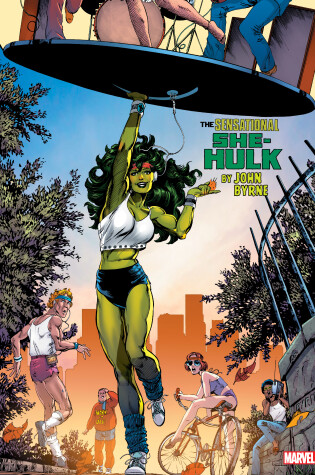 Cover of Sensational She-Hulk by John Byrne Omnibus