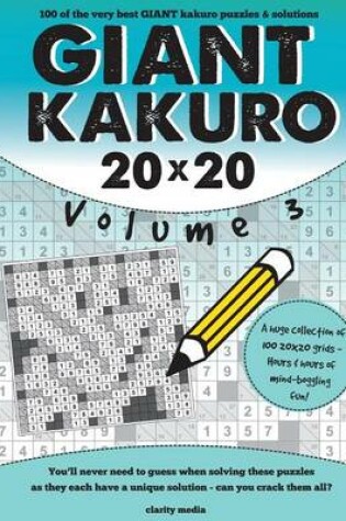 Cover of Giant Kakuro Volume 3