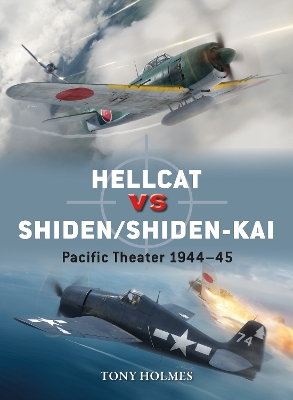 Book cover for Hellcat vs Shiden/Shiden-Kai