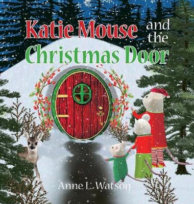 Book cover for Katie Mouse and the Christmas Door