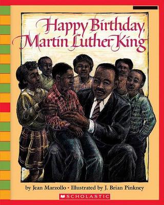 Book cover for Happy Birthday, Martin Luther King