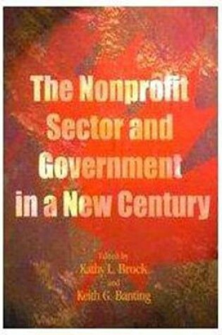 Cover of The Nonprofit Sector and Government in a New Century