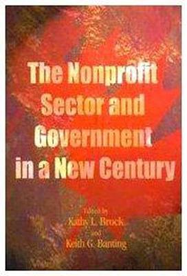 Book cover for The Nonprofit Sector and Government in a New Century