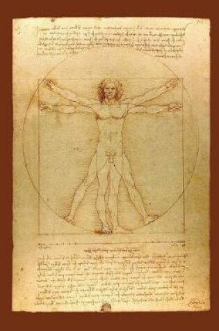 Cover of Cannabis Rating Journal - Vitruvian Man