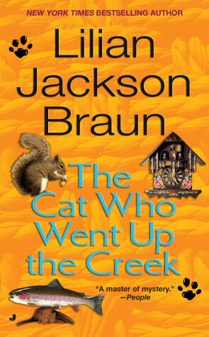 Book cover for The Cat Who Went Up the Creek