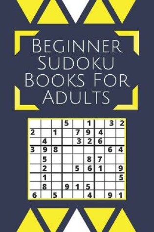 Cover of Beginner Sudoku Books For Adults