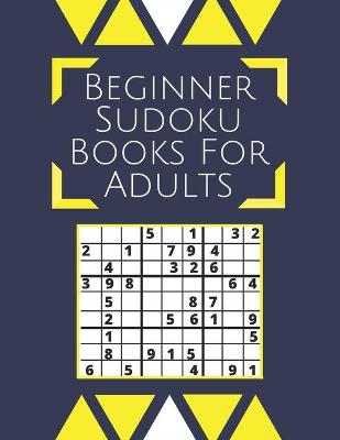 Cover of Beginner Sudoku Books For Adults