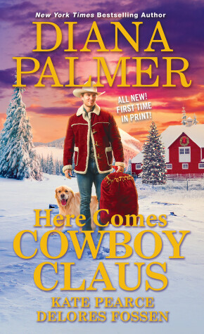 Book cover for Here Comes Cowboy Claus