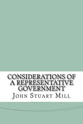 Cover of Considerations of a Representative Government