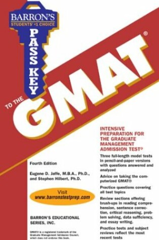 Cover of Pass Key to GMAT