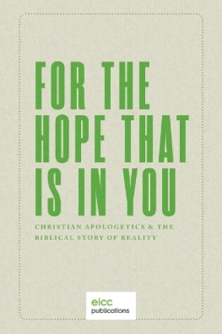 Cover of For the Hope that is In You