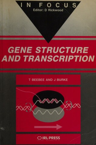 Cover of Gene Structure and Transcription