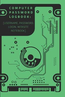 Book cover for Computer Password Logbook