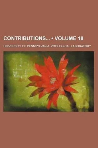 Cover of Contributions (Volume 18 )