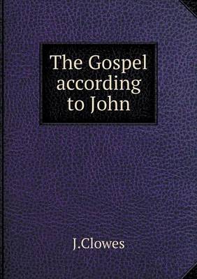 Book cover for The Gospel according to John