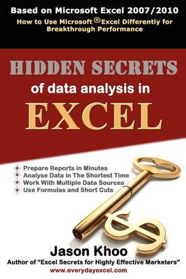 Book cover for Hidden Secrets of Data Analysis in Excel