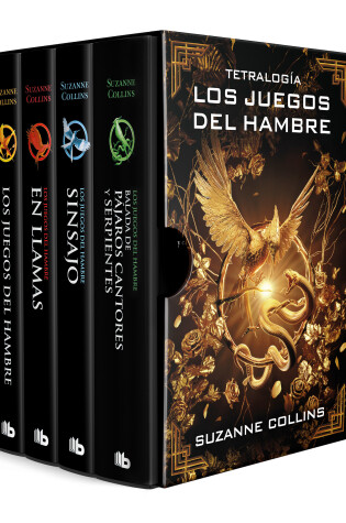 Cover of Tetralogía Los juegos del hambre / The Hunger Games 4-Book Box Set