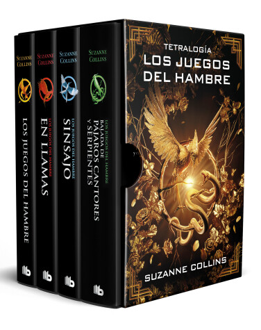 Book cover for Tetralogía Los juegos del hambre / The Hunger Games 4-Book Box Set