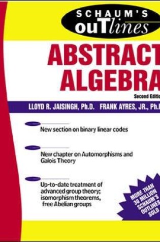 Cover of Schaum's Outline of Abstract Algebra