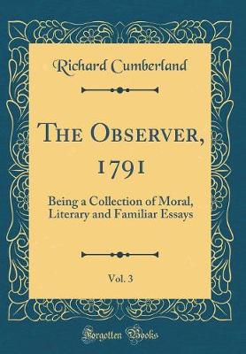 Book cover for The Observer, 1791, Vol. 3