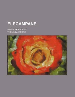 Book cover for Elecampane; And Other Poems