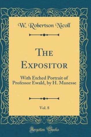 Cover of The Expositor, Vol. 8