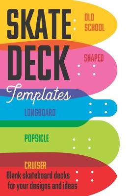 Book cover for Skate deck templates