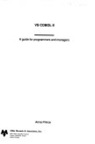 Cover of Vs COBOL II