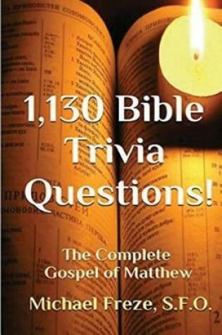 Cover of 1,130 Bible Trivia Questions!
