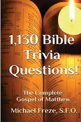 Book cover for 1,130 Bible Trivia Questions!