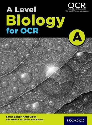 Book cover for A Level Biology for OCR A Student Book