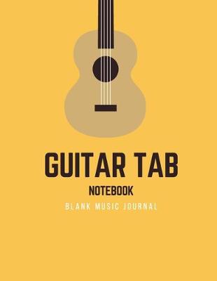 Book cover for Guitar Tab Notebook