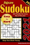 Book cover for 2021 Jigsaw Sudoku