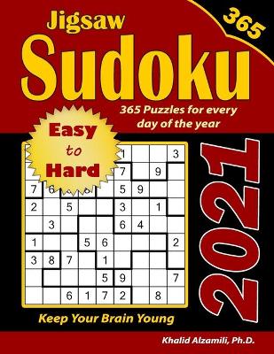 Book cover for 2021 Jigsaw Sudoku