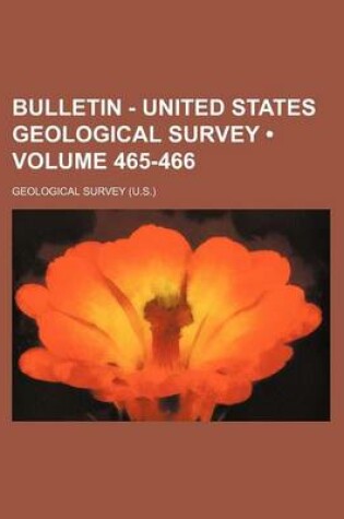 Cover of Bulletin - United States Geological Survey (Volume 465-466 )