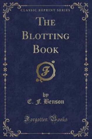 Cover of The Blotting Book (Classic Reprint)