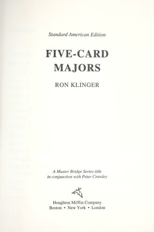 Cover of 5-Card Majors