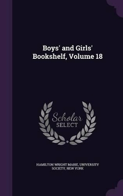 Book cover for Boys' and Girls' Bookshelf, Volume 18