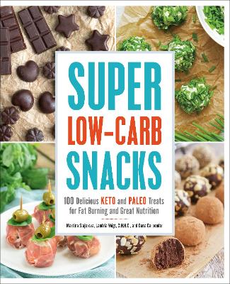 Book cover for Super Low-Carb Snacks