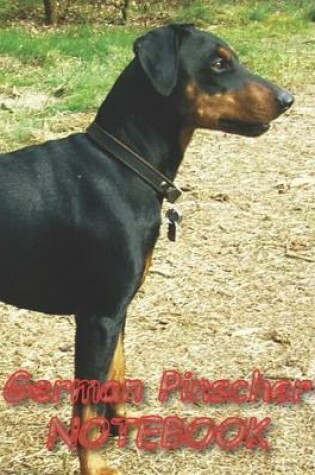 Cover of German Pinscher NOTEBOOK