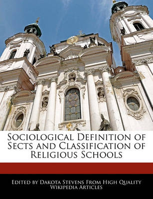 Book cover for Sociological Definition of Sects and Classification of Religious Schools