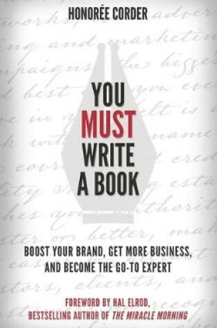 Cover of You Must Write a Book